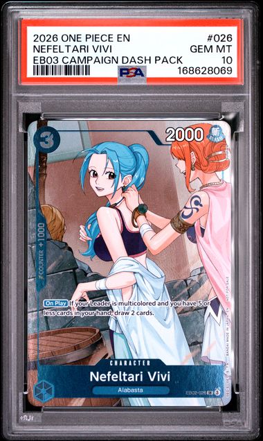 Nefeltari Vivi EB03 Dash Pack Promo EB03-026 PSA 10