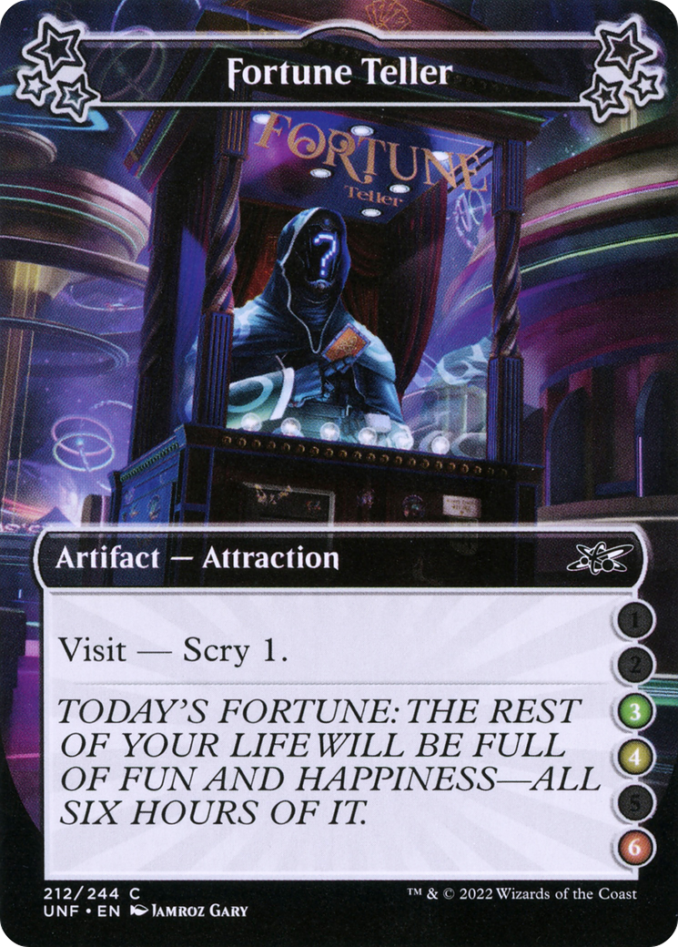 Fortune Teller (UNF-212) - Unfinity Foil