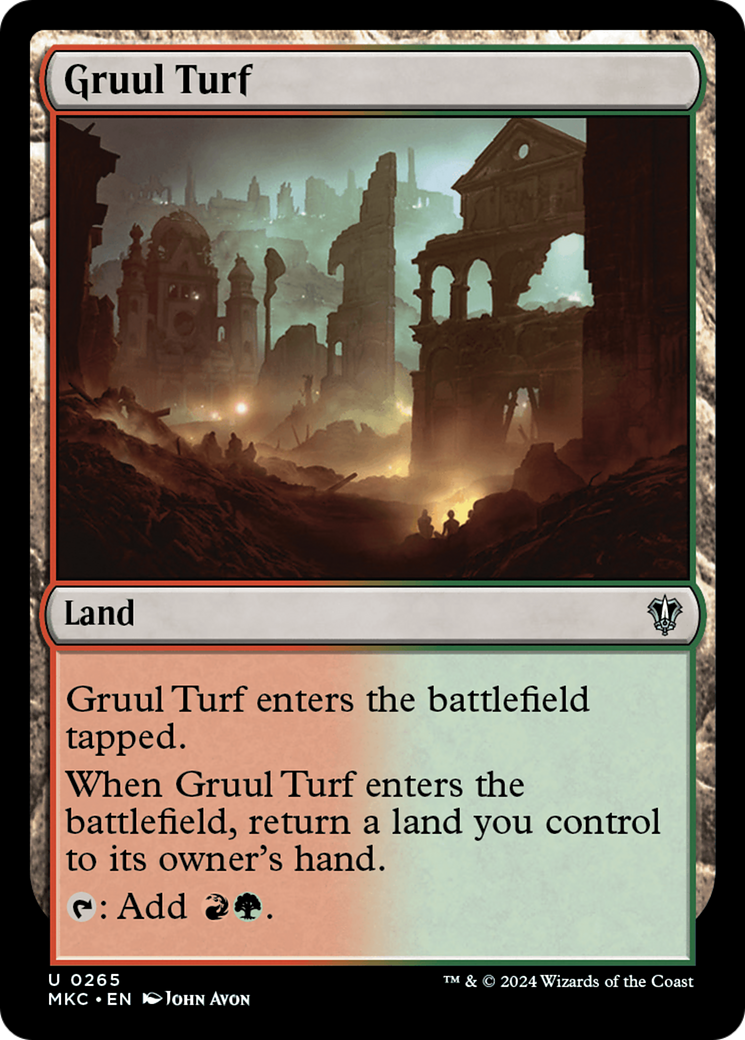 Gruul Turf (MKC-265) - Murders at Karlov Manor Commander