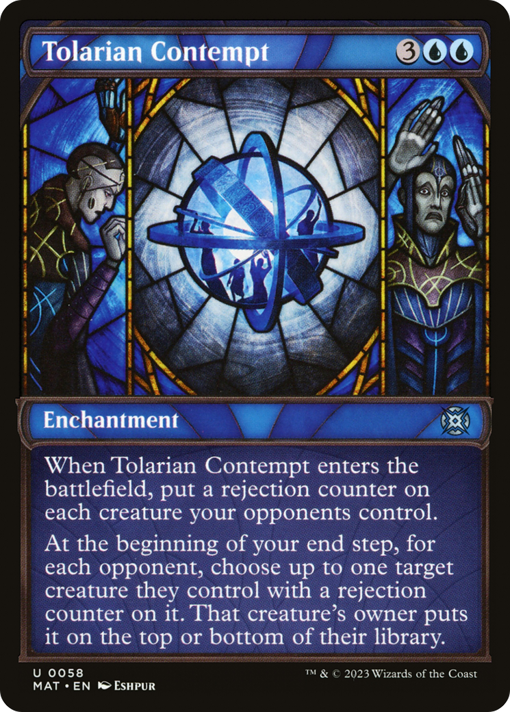 Tolarian Contempt (MAT-058) - March of the Machine: The Aftermath: (Showcase) Foil
