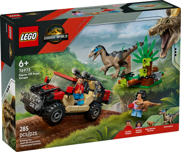 LEGO: Jurassic World - Raptor Off-Road Escape 76972