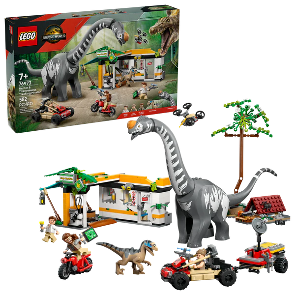 LEGO: Jurassic World - Raptor & Titanosaurus Tracking Mission 76973