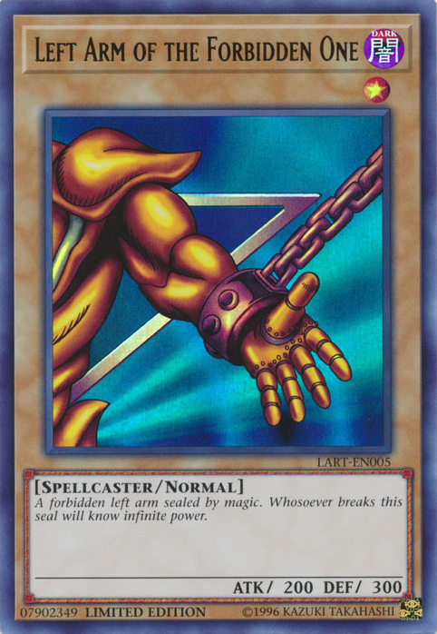 Left Arm of the Forbidden One (LART-EN005) - The Lost Art Promotion Limited