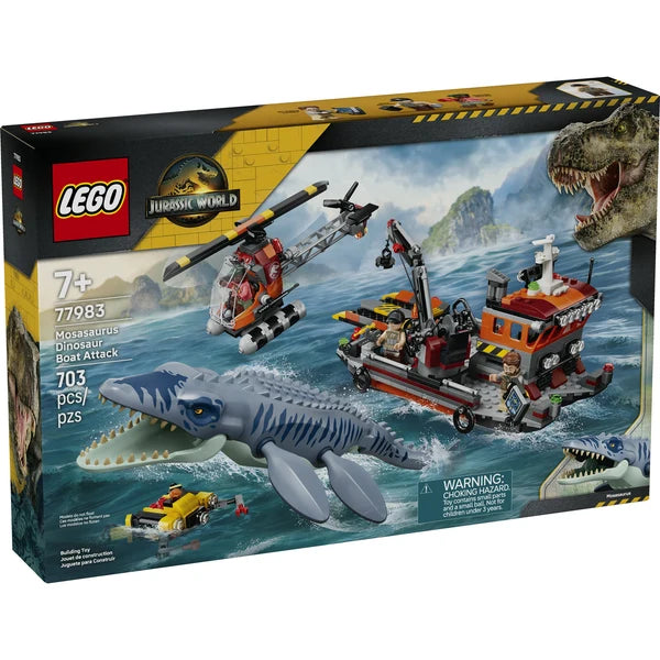 LEGO: Mosasaurus Dinosaur Boat Attack 77983