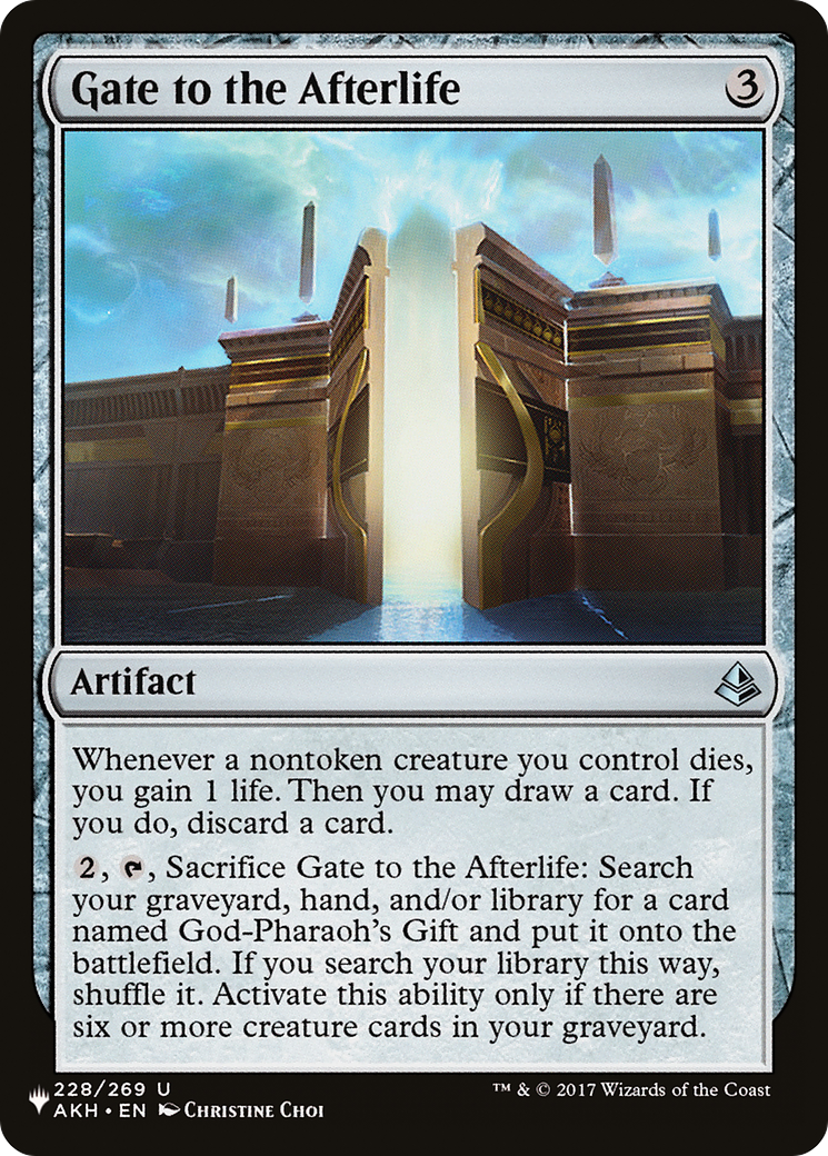 Gate to the Afterlife (LIST-AKH-228) - The List