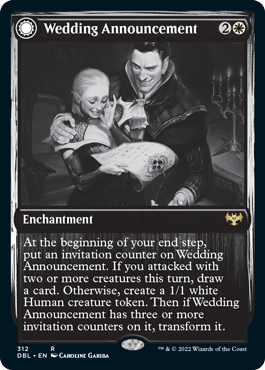 Wedding Announcement // Wedding Festivity (DBL-312) - Innistrad: Double Feature: (Double Faced Transform) Foil