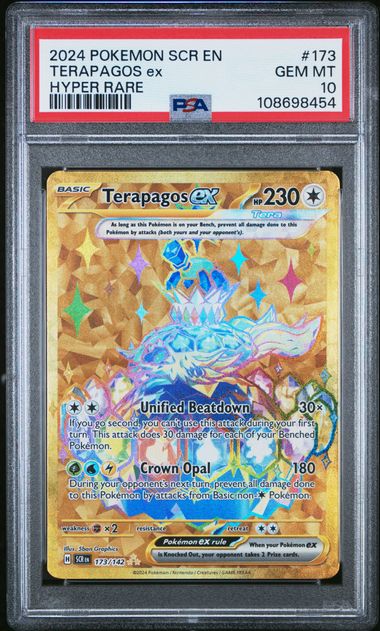 Terapagos ex Stellar Crown 173/142 PSA 10