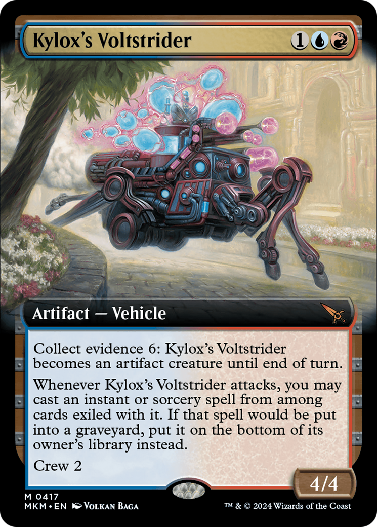 Kylox's Voltstrider (MKM-417) - Murders at Karlov Manor: (Extended Art)