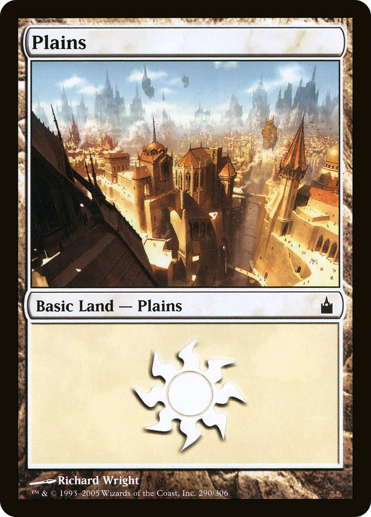 Plains (RAV-290) - Ravnica: City of Guilds Foil