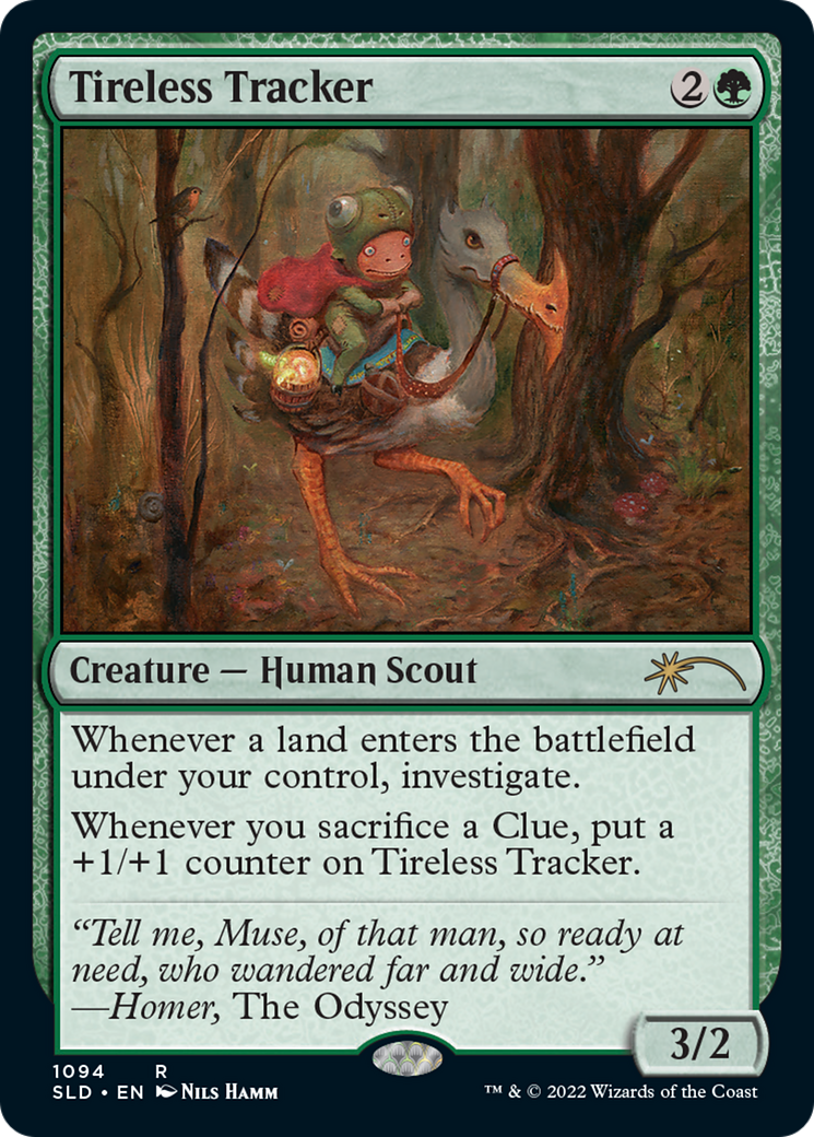 Tireless Tracker (SLD-1094) - Secret Lair Drop Foil