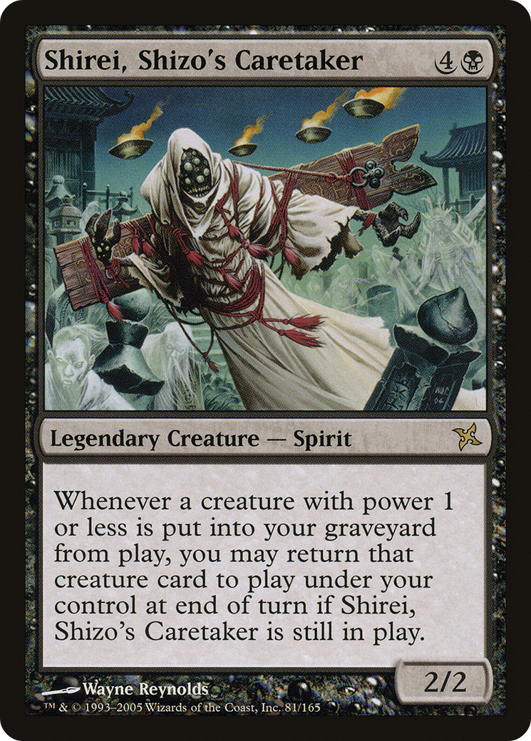 Shirei, Shizo's Caretaker (BOK-081) - Betrayers of Kamigawa
