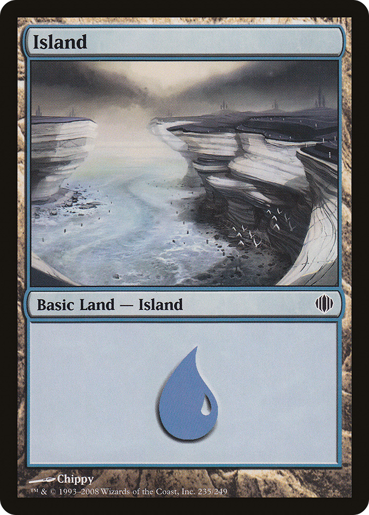 Island (ALA-235) - Shards of Alara Foil