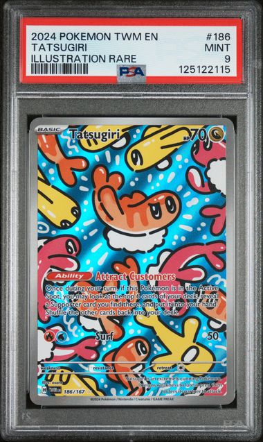 Tatsugiri Twilight Masquerade 186/167 PSA 10