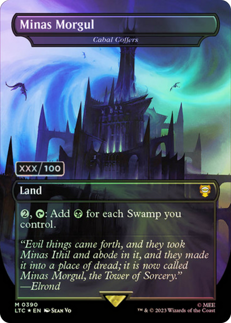 Cabal Coffers (LTC-390) - Tales of Middle-earth Commander / Minas Morgul (Borderless) Foil