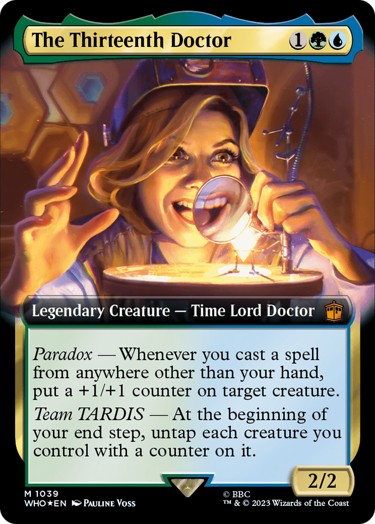 The Thirteenth Doctor (WHO-1039) - Doctor Who: (Extended Art) Foil