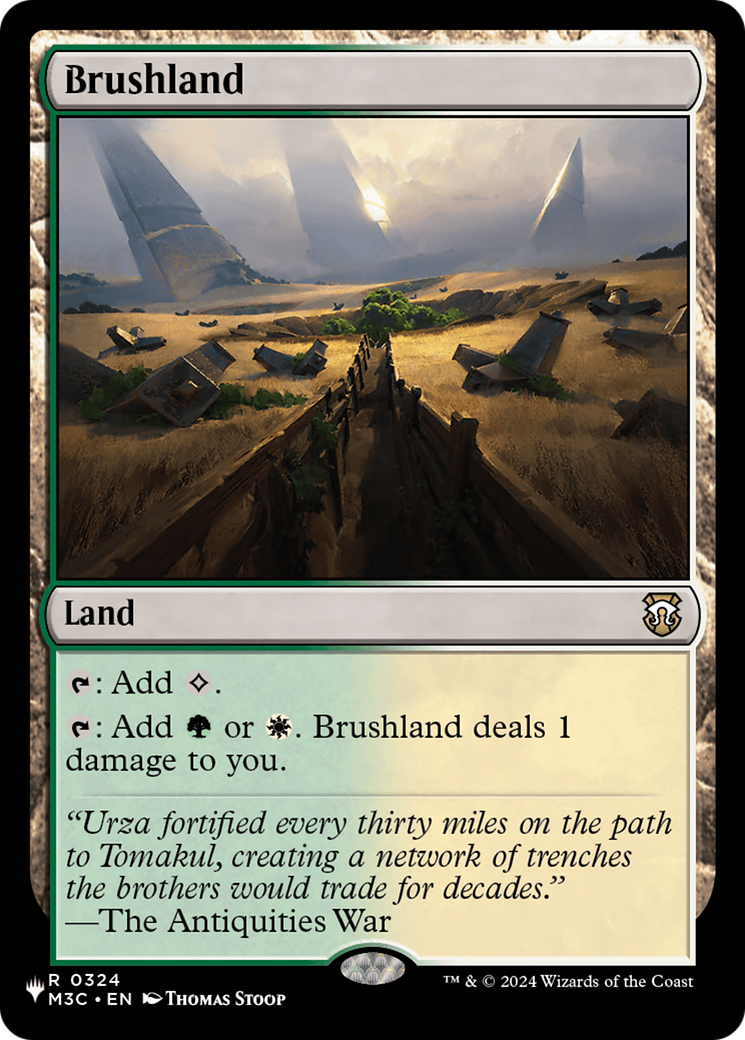 Brushland (LIST-M3C-324) - The List