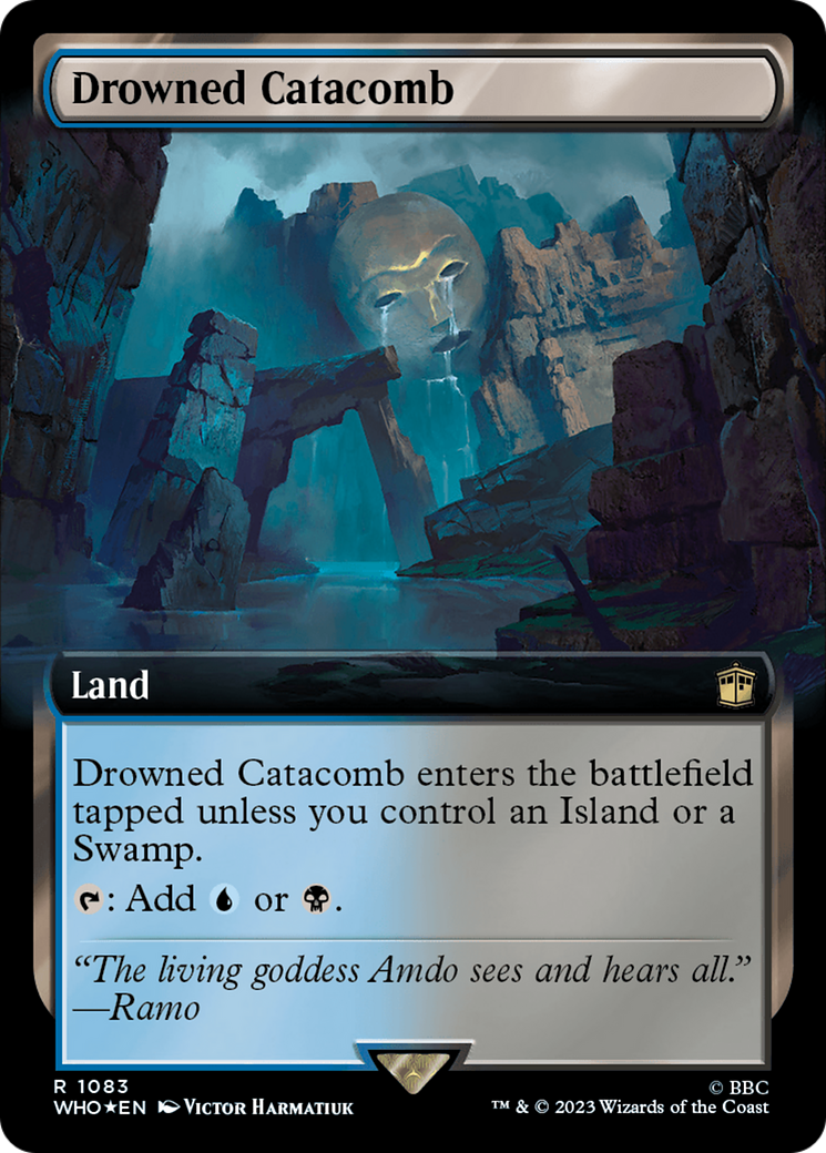 Drowned Catacomb (WHO-1083) - Doctor Who: (Extended Art) Foil