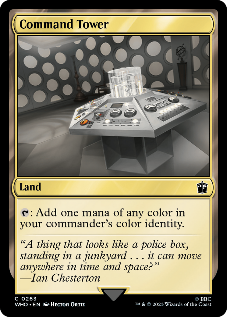 Command Tower (WHO-263) - Doctor Who