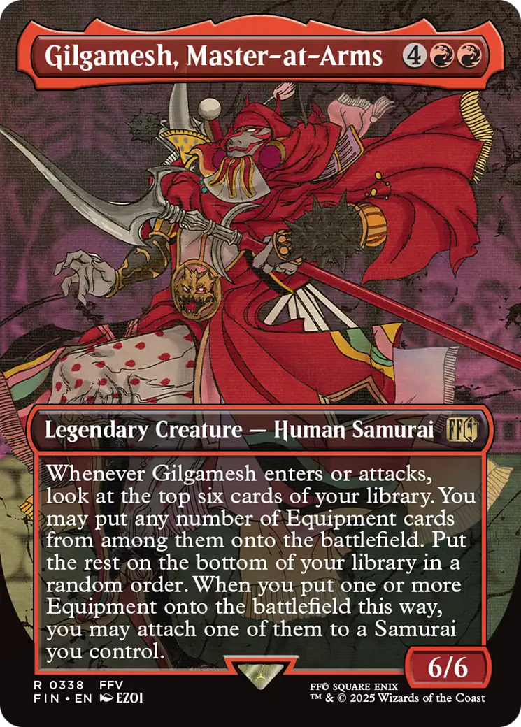 Gilgamesh, Master-at-Arms (FIN-338) - FINAL FANTASY (Borderless)