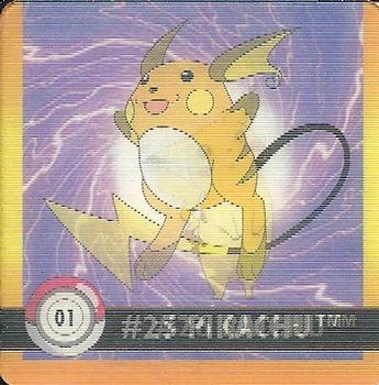 1999 raichu pokemon card Bicycle Pokmon Mini Playing Cards Blue Deck 3 of Diamonds CardFaire do that damage to each of them Pikachu & Raichu (1) [1999