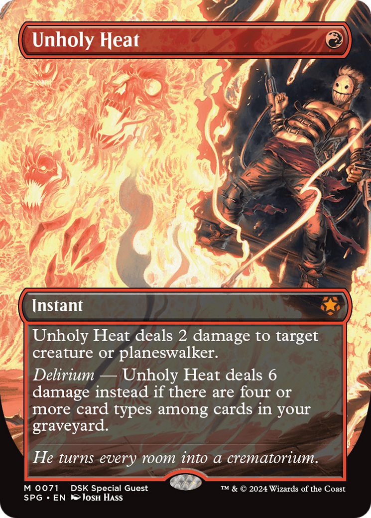 Unholy Heat (SPG-071) - Special Guests (Borderless)