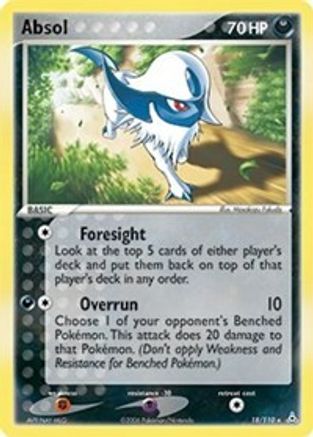 Absol 018/110 - Holon Phantoms Reverse Holofoil