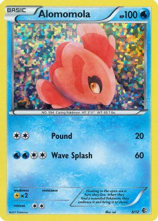 Alomomola 005/12 - McDonalds Promos 2011 Holofoil