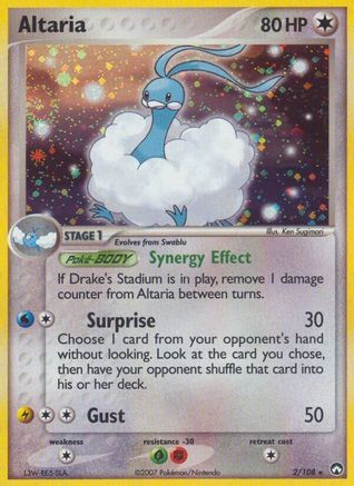 Altaria 002/108 - Power Keepers Holofoil