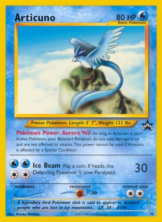 Articuno 048/53 - WoTC Promo