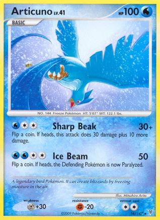 Articuno 016/147 - Supreme Victors Reverse Holofoil