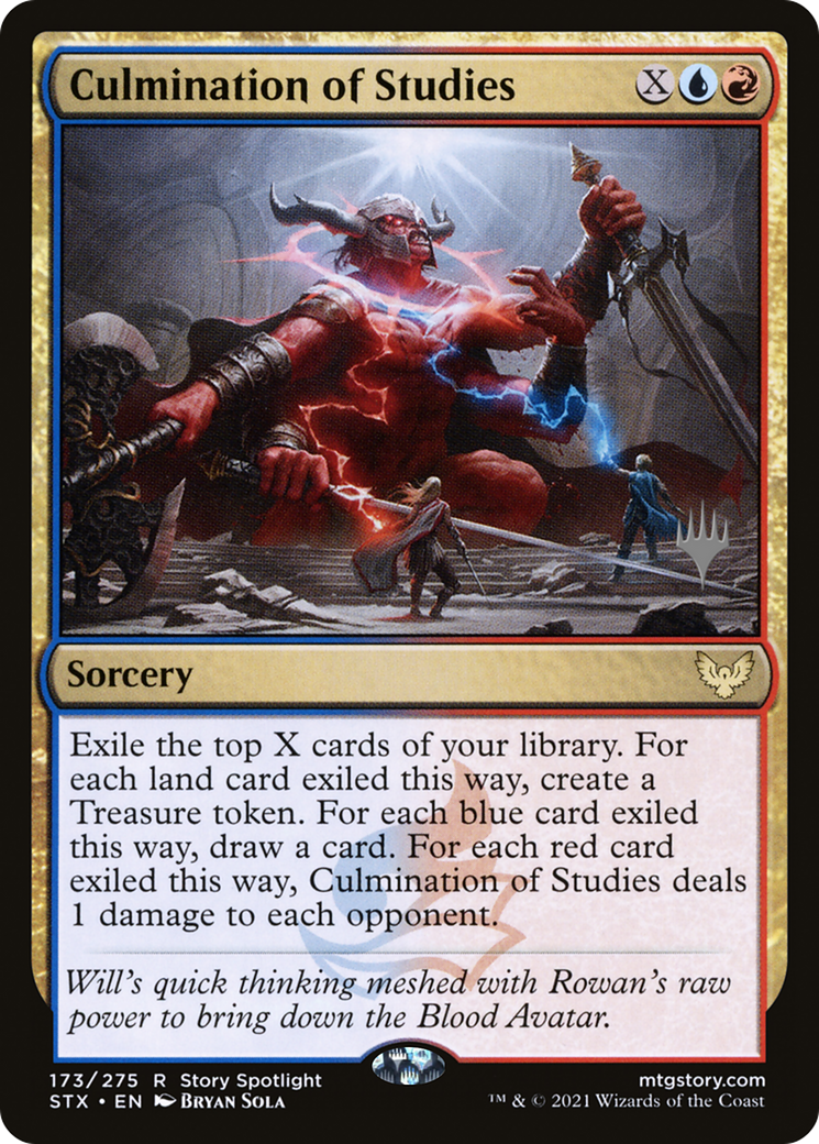 Culmination of Studies (PPSTX-173P) - Strixhaven: School of Mages Promos Foil