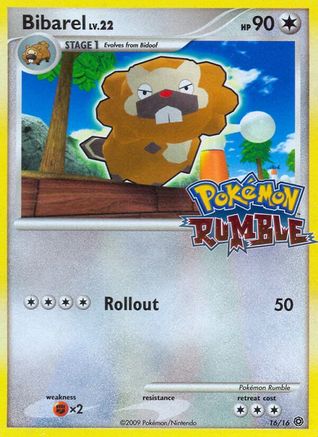 Bibarel 016 - Rumble