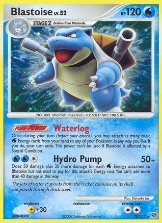 Blastoise 002/132 - Secret Wonders Holofoil