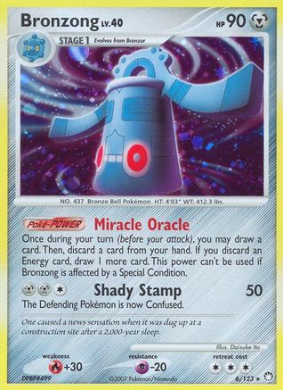 Bronzong 006/123 - Mysterious Treasures Holofoil
