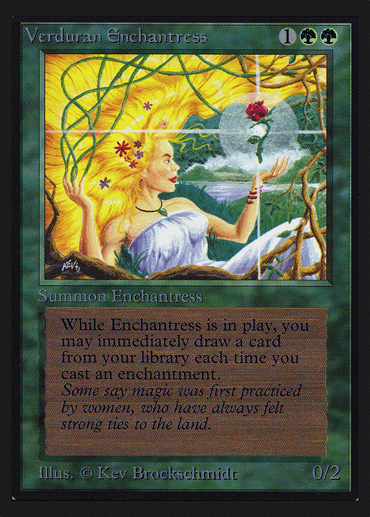 Verduran Enchantress (IED-223) - Intl. Collectors' Edition