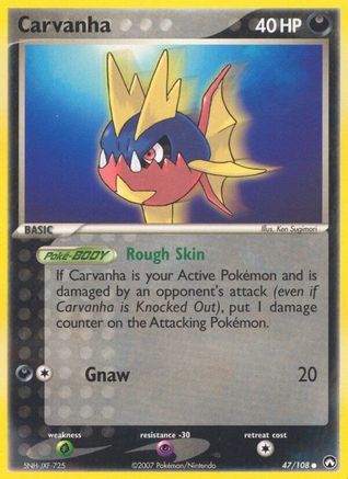 Carvanha 047 - Power Keepers - Reverse Holofoil