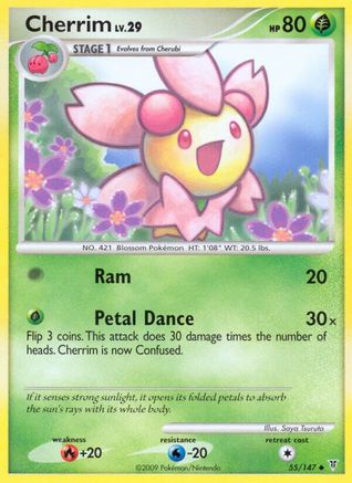 Cherrim 055/147 - Supreme Victors Reverse Holofoil