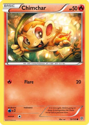 Chimchar 015/135 - Plasma Storm