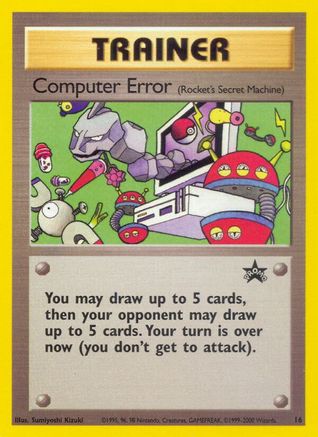 Computer Error (Rocket's Secret Machine) 016/53 - WoTC Promo