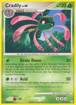 Cradily 021/146 - Legends Awakened