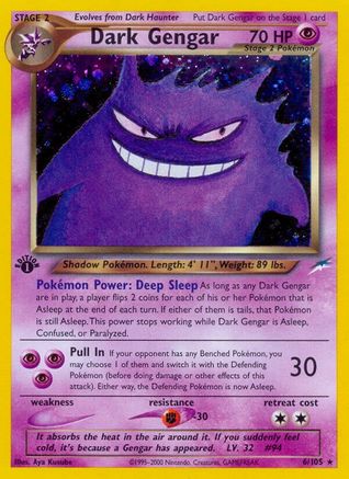 Dark Gengar 006/105 - Neo Destiny