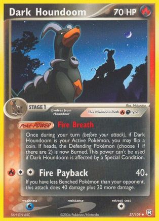 Dark Houndoom 037/109 - Team Rocket Returns Reverse Holofoil