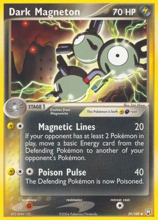 Dark Magneton 039 - Team Rocket Returns - Reverse Holofoil