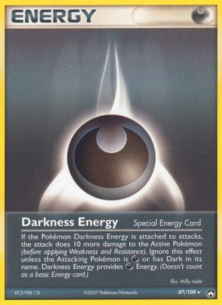 Darkness Energy (Special) 087/108 - Power Keepers - Reverse Holofoil