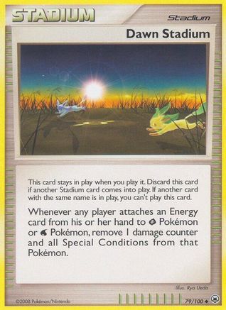 Dawn Stadium 079/100 - Majestic Dawn Reverse Holofoil