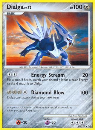Dialga 023/127 - Platinum