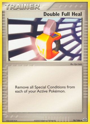 Double Full Heal 076/106 - Emerald Reverse Holofoil