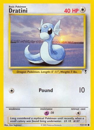 Dratini 072/110 - Legendary Collection Reverse Holofoil