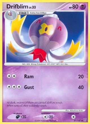 Drifblim 057/147 - Supreme Victors Reverse Holofoil
