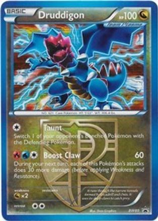 Druddigon (Team Plasma) BW80/101 - Black and White Promos Holofoil